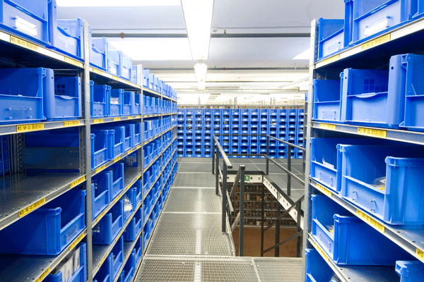 Hyllställ i flervåningsutförande