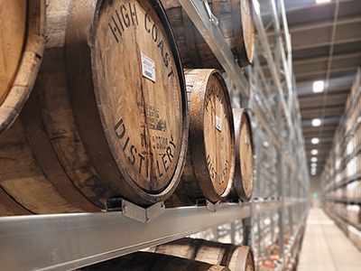 Högklassig lagring för en unik whisky