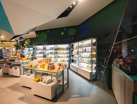 Tate Moderns River Shop: Hur de förvandlade industriella hyllor till en kraftfull tillgång i butiken