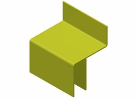 Pallstopp "stol" - Genomskjutningsskydd