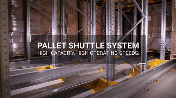 Shuttle System - halvautomatiserad lagringslösning